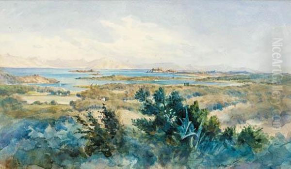 The Greek Islands Oil Painting by Angelos Giallina