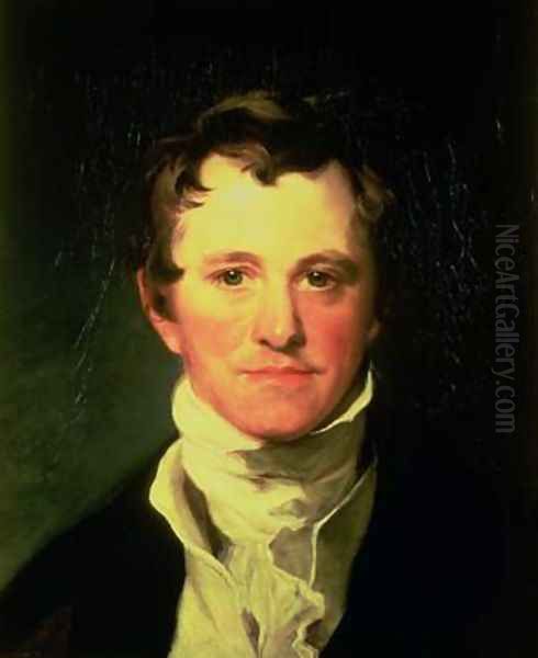 Portrait of Sir Humphry Davy 1778-1829 3 Oil Painting by Sir Thomas Lawrence