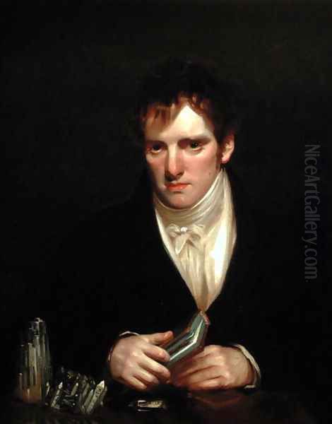 Portrait of Thomas Allan 1777-1833 Oil Painting by Sir John Watson-Gordon