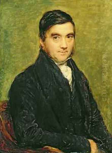 Portrait of Mr Bolding Oil Painting by John Linnell