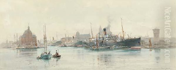 At Copenhagen by Frank Watson Wood