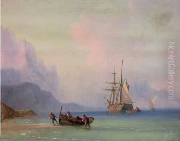 Marine Oil Painting by Ivan Konstantinovich Aivazovsky