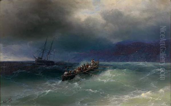 - Oil Painting by Ivan Konstantinovich Aivazovsky