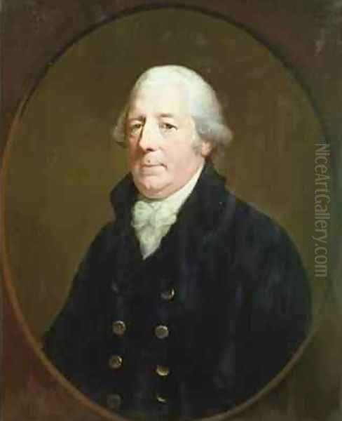 Portrait of Nicholas Barnewell Oil Painting by Hugh Douglas Hamilton