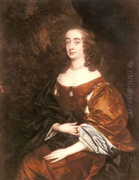 Portrait of Elizabeth Countess of Cork Oil Painting by Sir Peter Lely