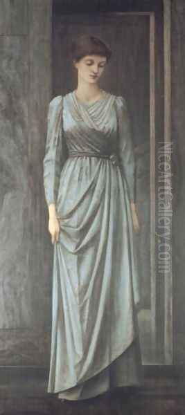 Lady Windsor 2 Oil Painting by Sir Edward Coley Burne-Jones