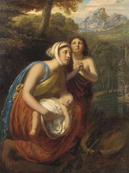 The Finding Of Moses Oil Painting by William Etty