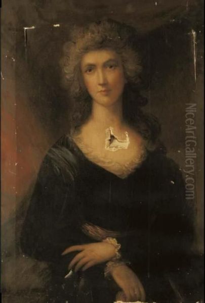 Portrait Of Lady Anne Rawdon Oil Painting by Thomas Gainsborough