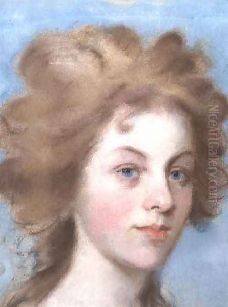 Portrait of a Lady 3 Oil Painting by John Russell