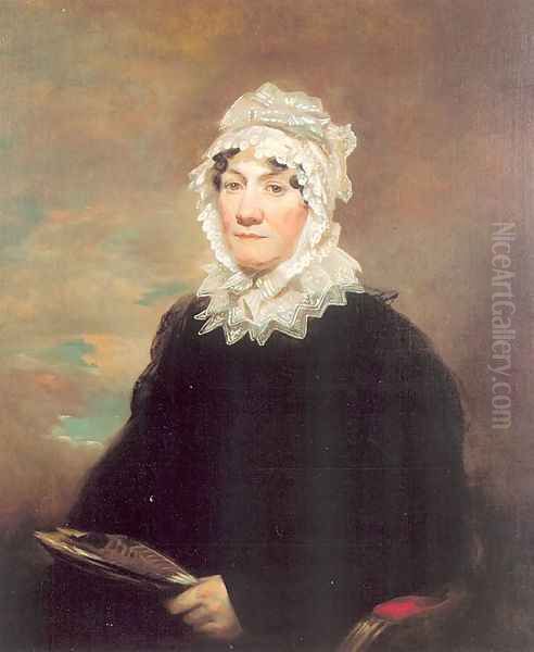 Portrait of Mrs. James Ladson 1818 Oil Painting by Samuel Finley Breese Morse