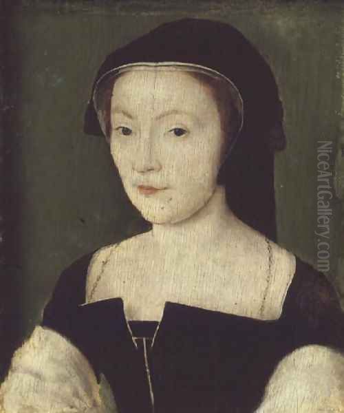 Mary of Guise (1515-60) Oil Painting by Corneille De Lyon