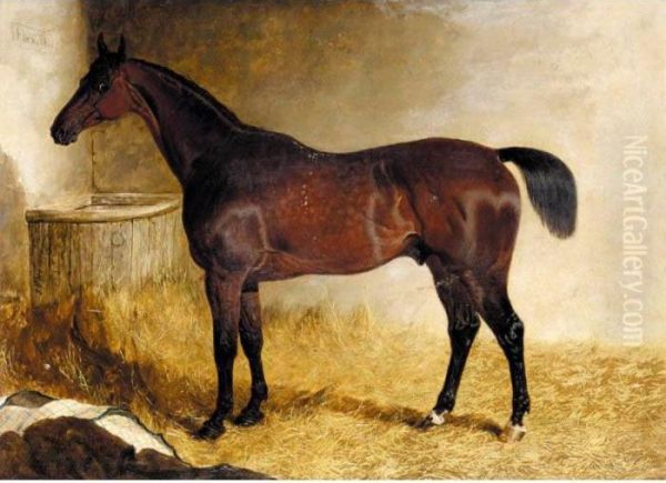 Flexible Oil Painting by John Frederick Herring Snr