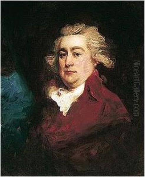 Portrait Of A Gentleman Oil Painting by John Hoppner