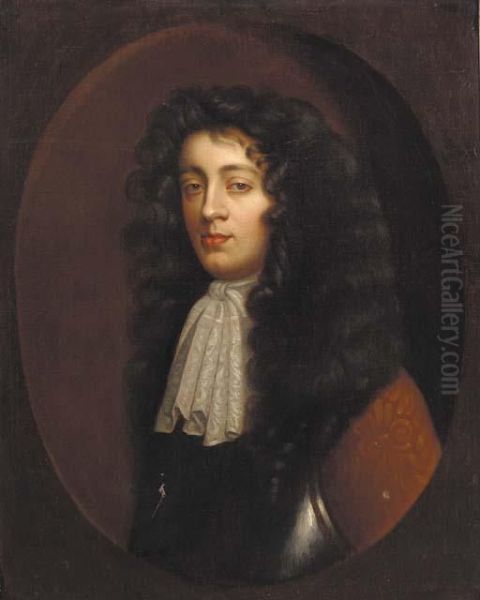 Portrait Of James Scott Oil Painting by Sir Godfrey Kneller