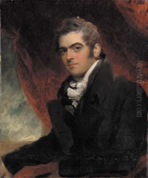 Portrait Of William Dacres Adam Oil Painting by Sir Thomas Lawrence