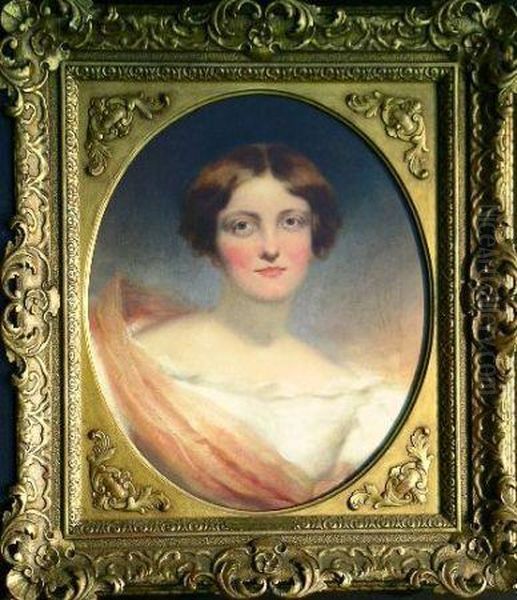 Portrait Of A Lady Oil Painting by Sir Thomas Lawrence