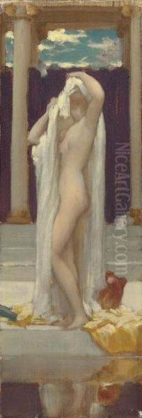 Study For The Bath Of Psyche Oil Painting by Frederick Leighton