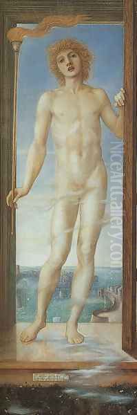 Day 1870 Oil Painting by Sir Edward Coley Burne-Jones