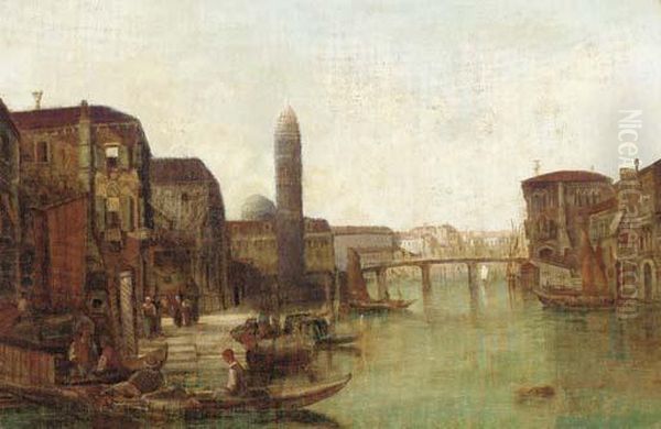 St Pietro De Castello, Venice Oil Painting by Alfred Pollentine