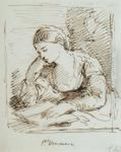 A Study After Veronese by George Richmond