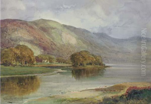 Derwentwater From Friar's Crag Oil Painting by Henry John Sylvester Stannard