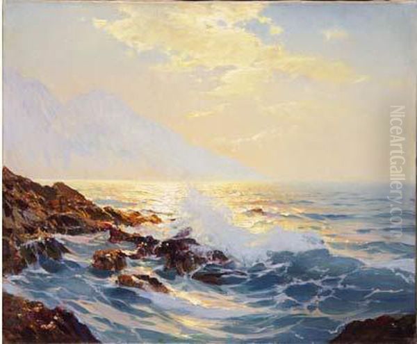 Seascape Oil Painting by Constantin Alexandr. Westchiloff