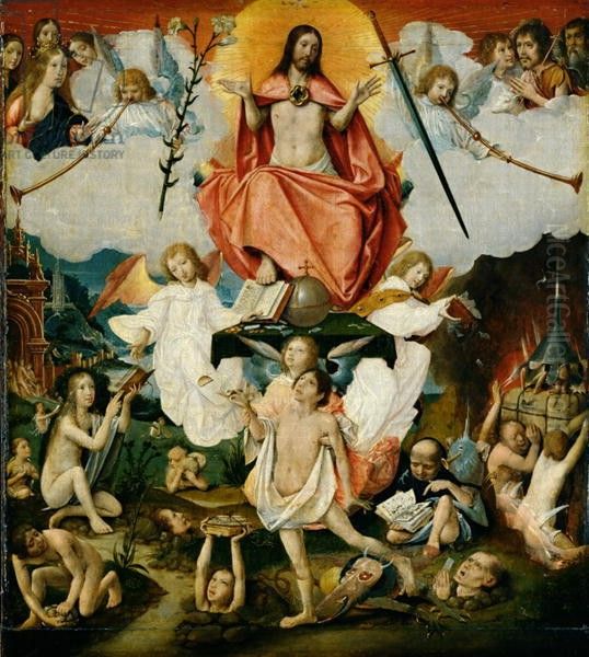 Jan Provost Oil Painting by The Last Judgement