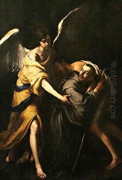 Saint John of God Oil Painting by Bartolome Esteban Murillo