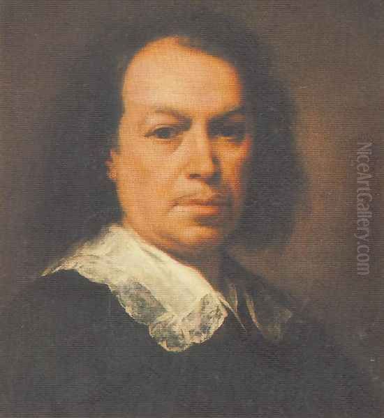 Self-Portrait Oil Painting by Bartolome Esteban Murillo