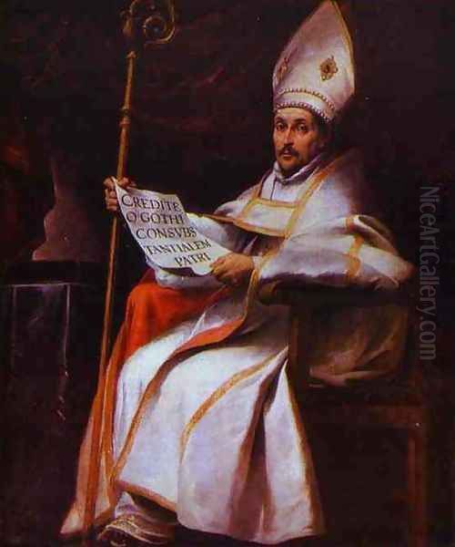 St. Isidor Oil Painting by Bartolome Esteban Murillo