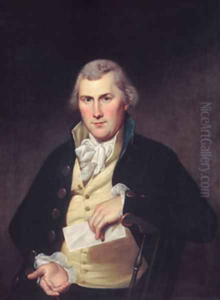 Elie Williams Oil Painting by Charles Willson Peale