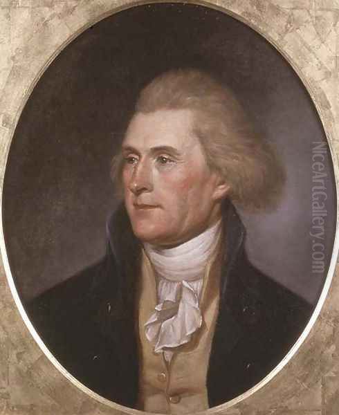 Portrait of Thomas Jefferson Oil Painting by Charles Willson Peale