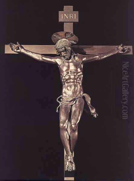 Crucifix 2 Oil Painting by Donatello