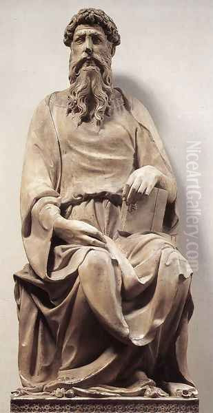 St John the Evangelist Oil Painting by Donatello