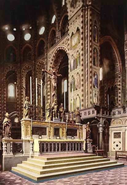 The High Altar of St Anthony Oil Painting by Donatello