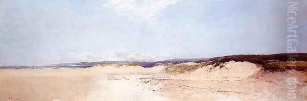 Dunes Oil Painting by Francis Augustus Silva