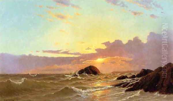 Off Newport, Rhode Island I by Francis Augustus Silva