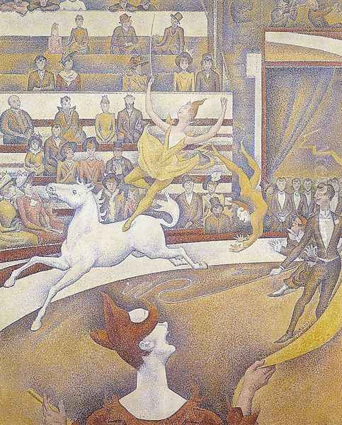 The Circus 1890-91 Oil Painting by Georges Seurat