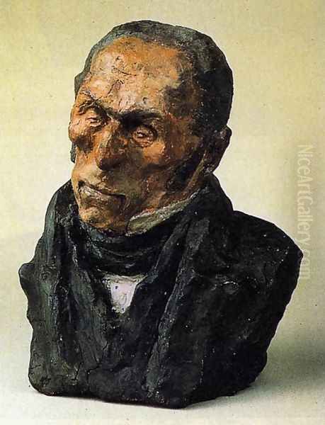 Guizot or the Bore Oil Painting by Honore Daumier