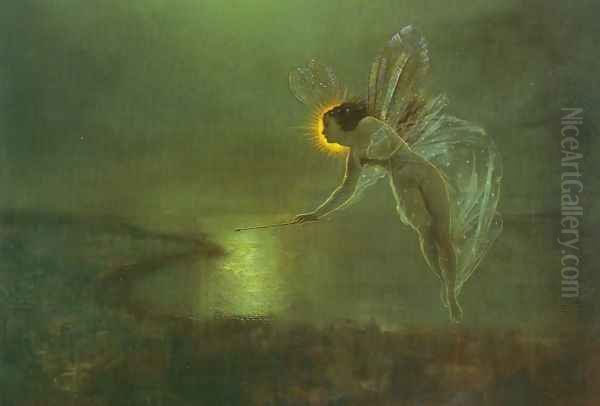 Spirit of the Night Oil Painting by John Atkinson Grimshaw