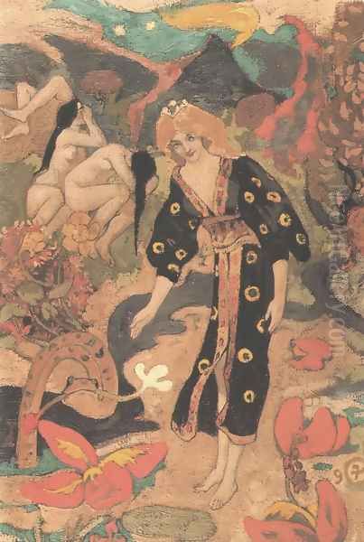 Mythological Subject Oil Painting by John Duncan