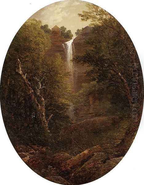 In the Catskills Oil Painting by John William Casilear