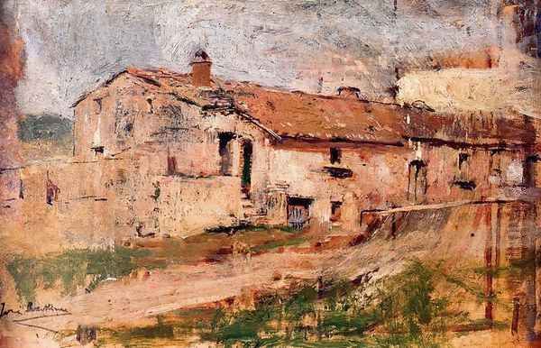 Casa de Asis Oil Painting by Jose Benlliure Y Gil