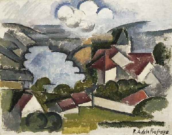 Landscape Oil Painting by Roger de La Fresnaye