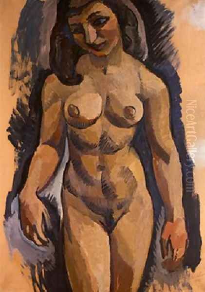 Nude Oil Painting by Roger de La Fresnaye