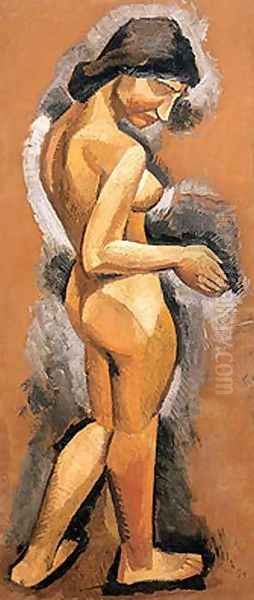 Nudo Oil Painting by Roger de La Fresnaye