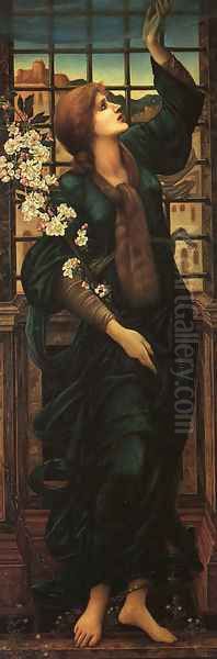 Hope Oil Painting by Sir Edward Coley Burne-Jones