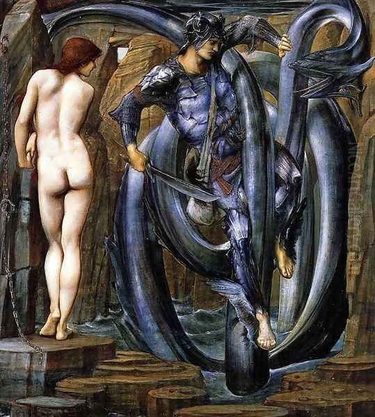 The Doom Fulfilled Oil Painting by Sir Edward Coley Burne-Jones