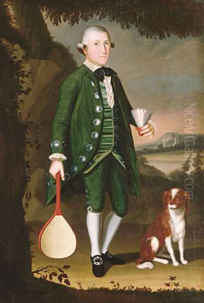 Portrait of a Boy, probably of the Crossfield Family Oil Painting by William Williams