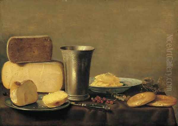 Still-Life Oil Painting by Floris Gerritsz. van Schooten